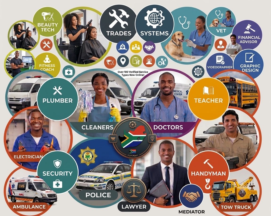 A wide range of verified local services and professionals on u-Shop